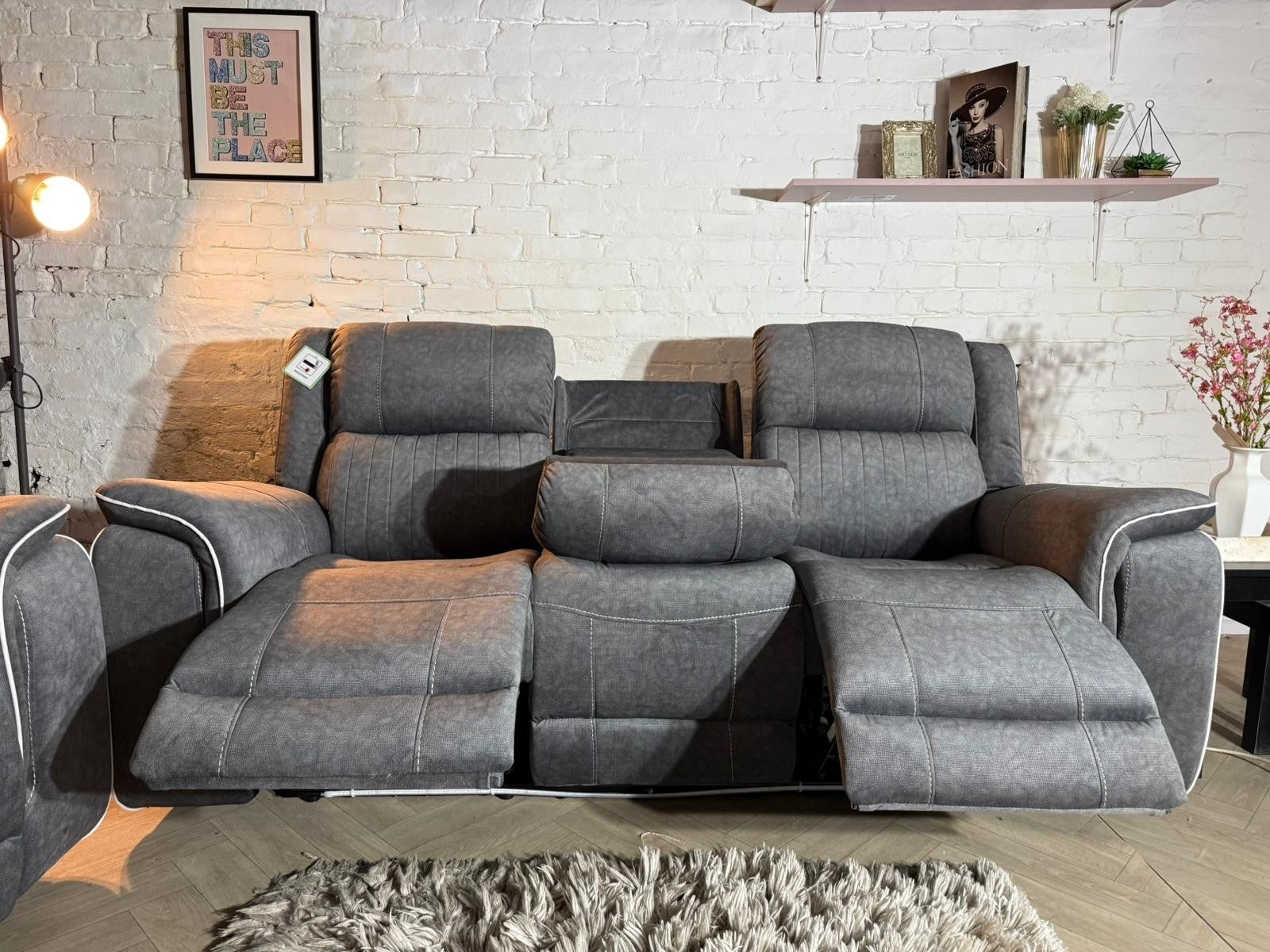 HIGH STREET BRAND SCS Electric 3 + 2 Sofa Set — RRP £1999
