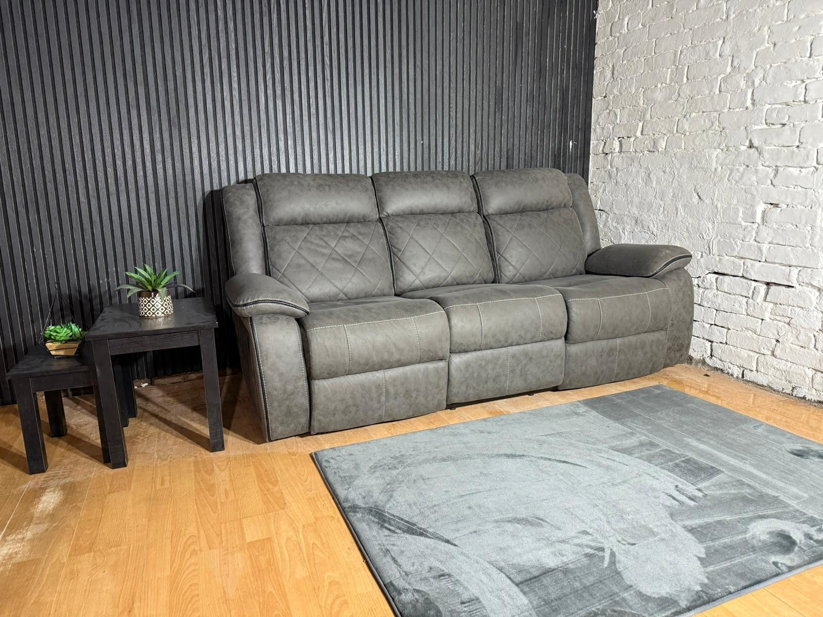 New Stock! High Street Brand — DFS Barkham 3 Seater Cinema-Style Manual Recliner