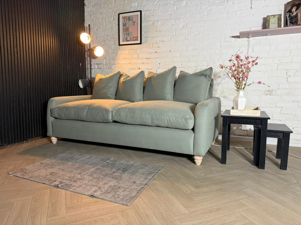 Loaf Floppy Jo 3 Seater Sofa – Mint Tea Green