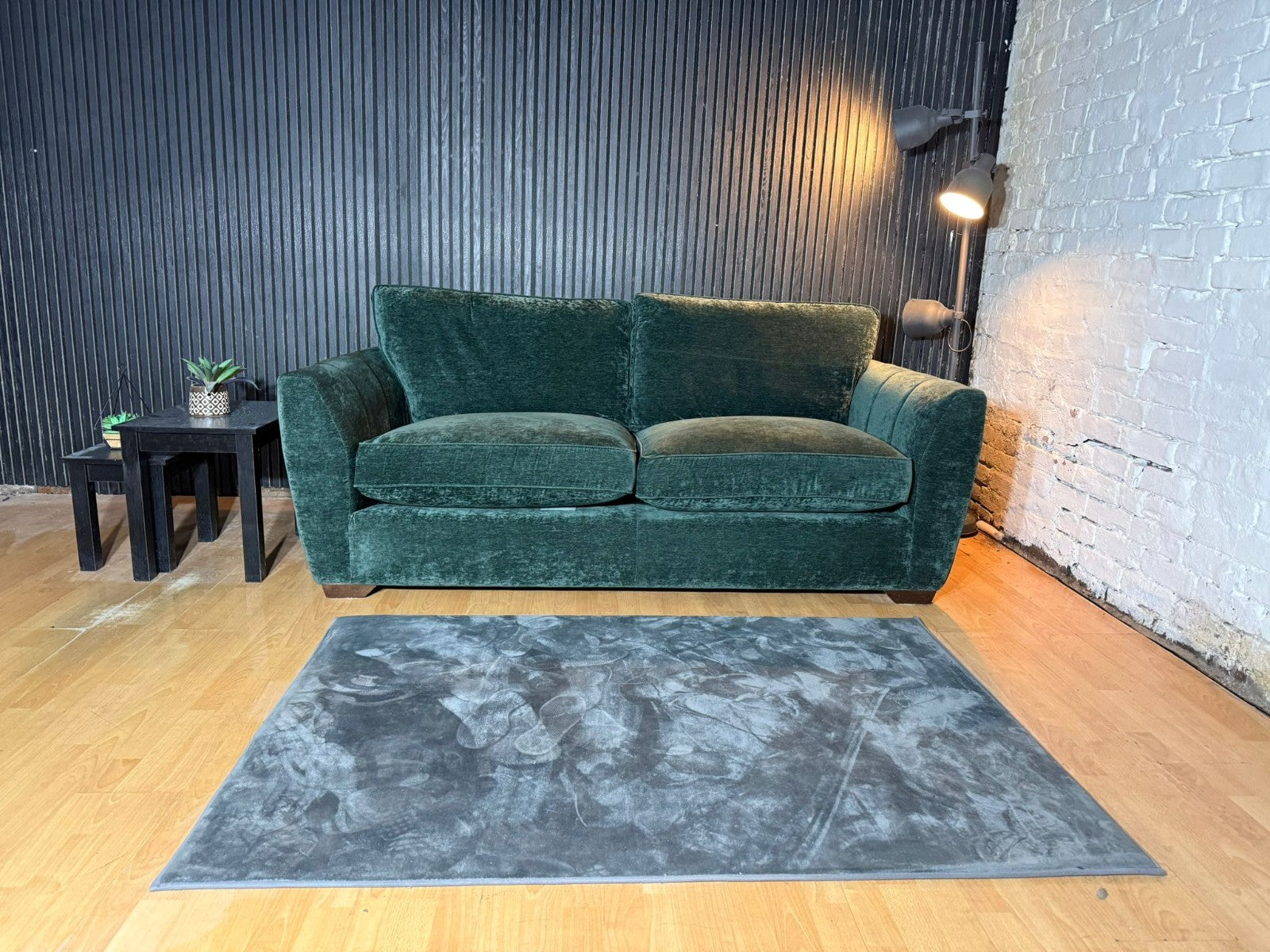 New Stock! HIGH STREET BRAND – Sofology Green 3 Seater Sofa