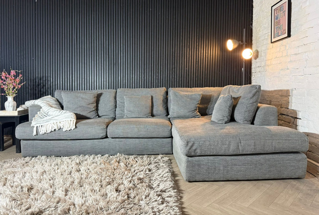 NEXT Stratus Corner Sofa – Grey – RRP £1,599