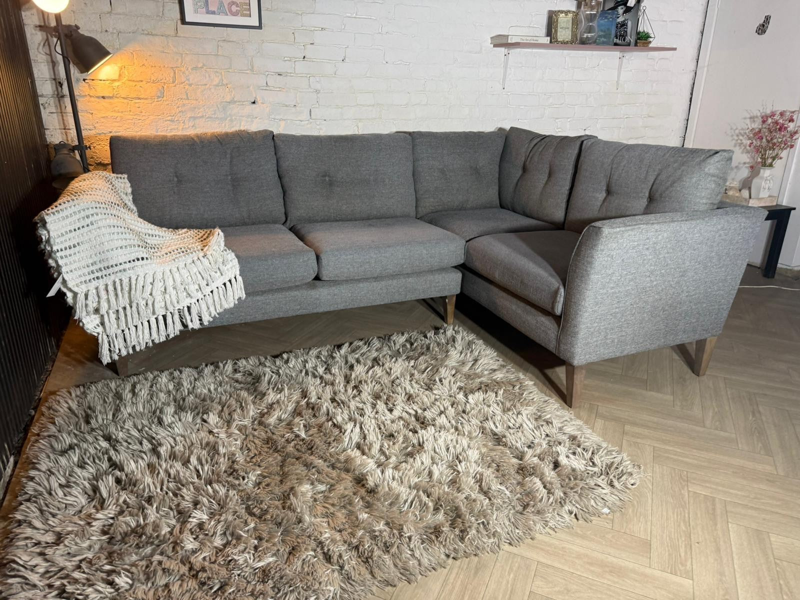 Marks & Spencer Copenhagen Grey Corner Sofa – RRP £1,899