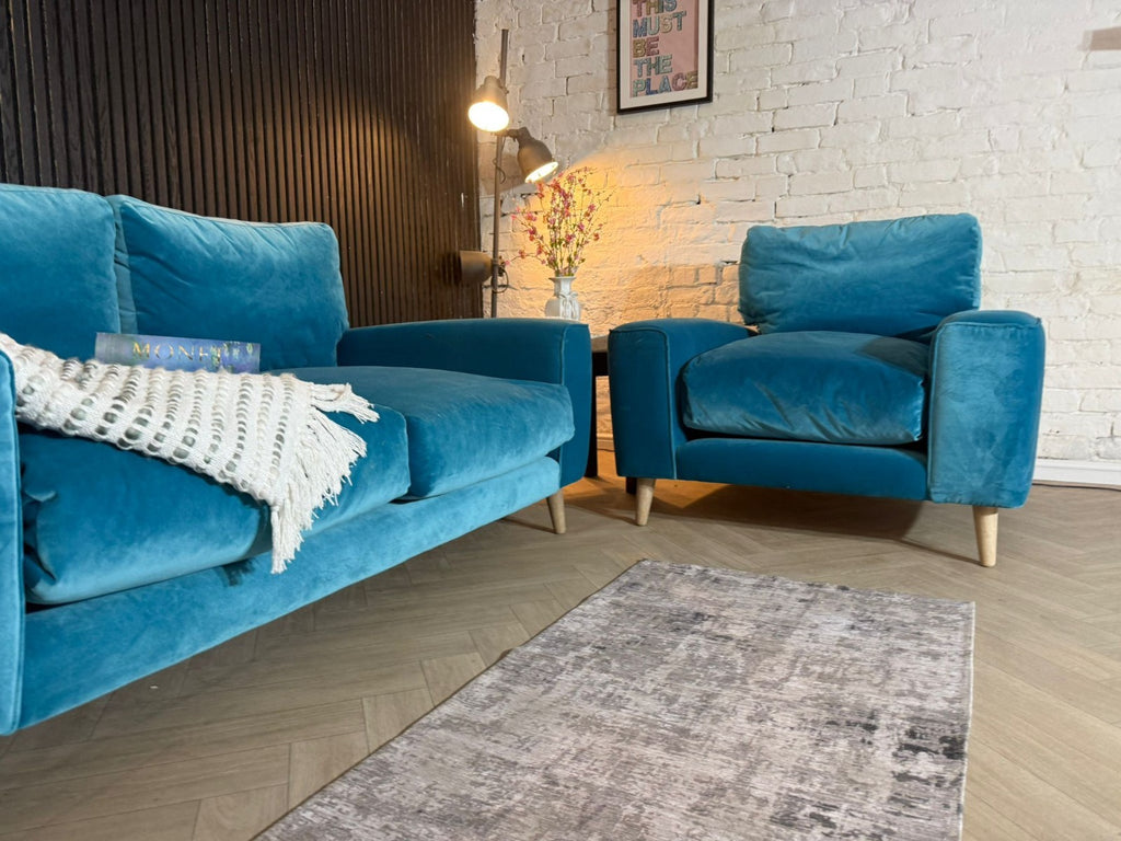 LOAF “Strudel” 3 Seater Sofa + Matching Armchair 🛋️