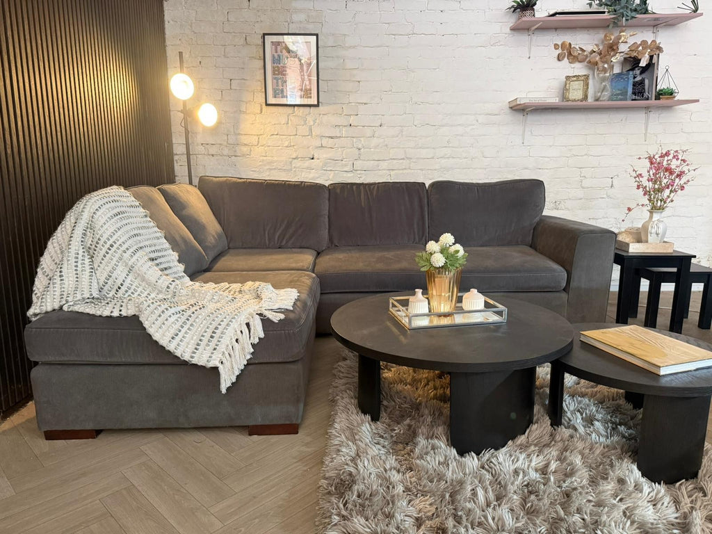 DFS Orka Grey Corner Sofa – RRP £899 | Only £450