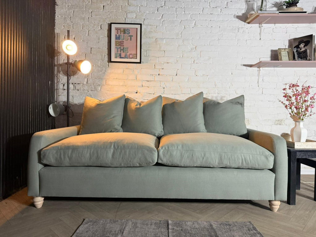 Loaf Floppy Jo 3 Seater Sofa – Mint Tea Green