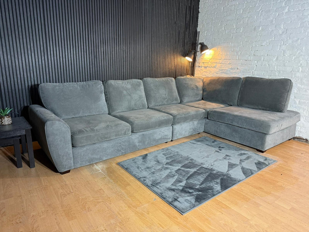 New Stock! High Street Brand DFS Orka Extra Large Corner Sofa – Grey
