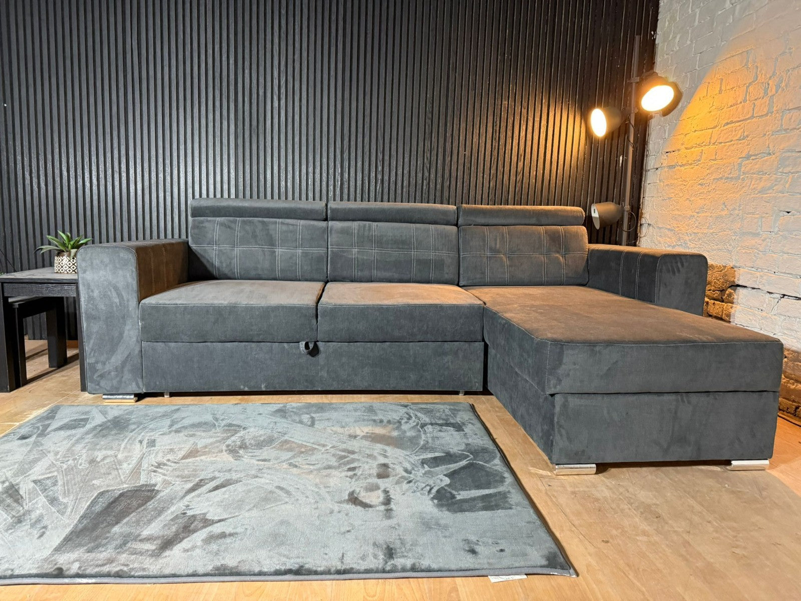 New Stock! SOFA BED BRAND NEW – Luca Corner Sofa Bed With Storage