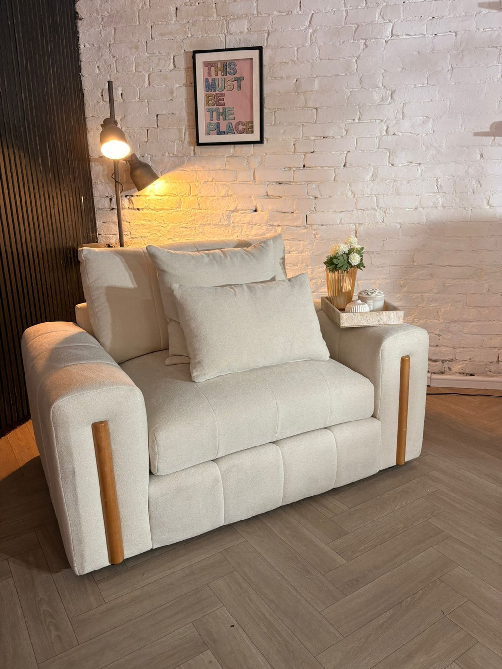 Sofology Soho Bouclé Chair – RRP £959 – £395