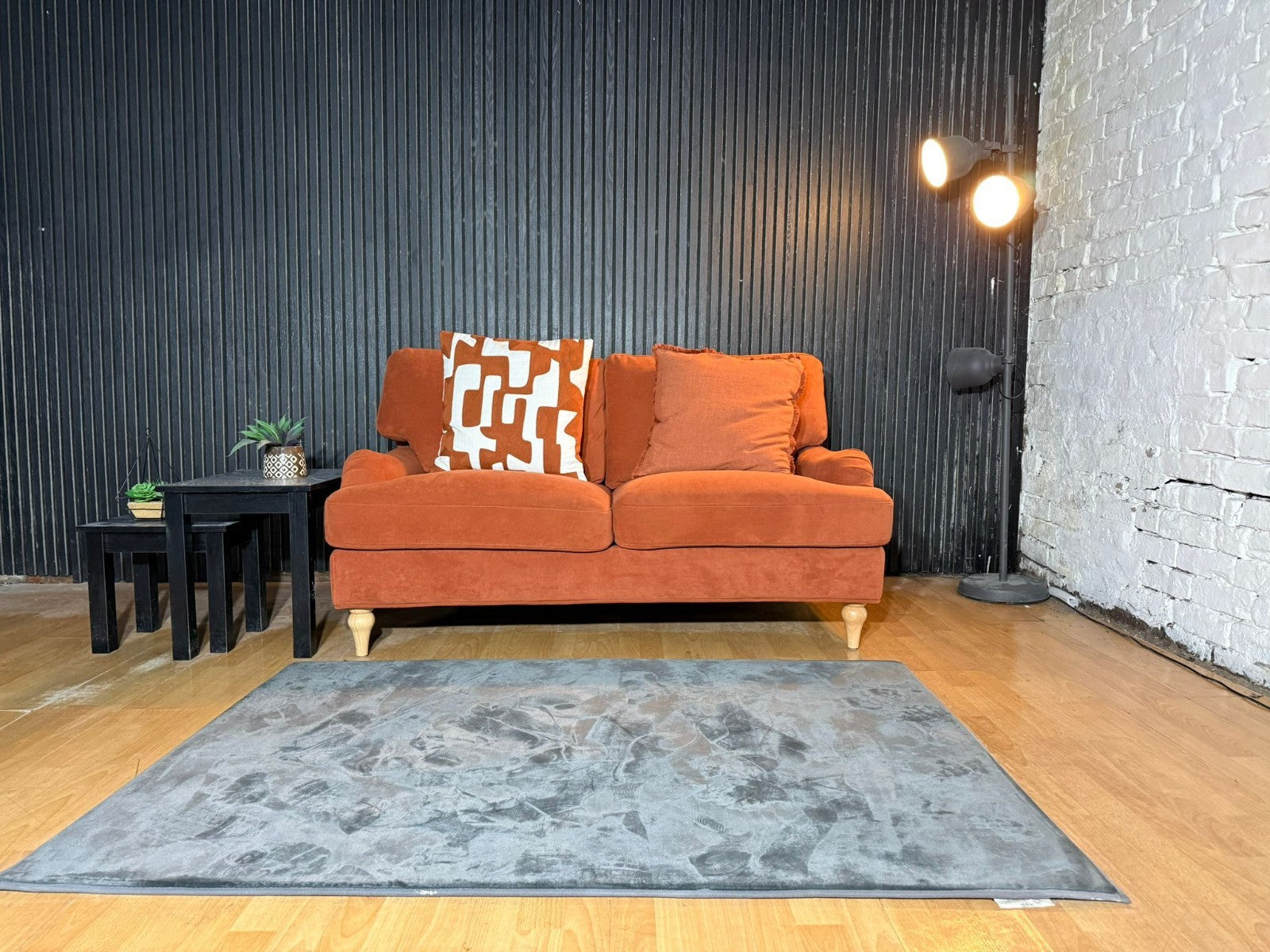 New Stock! HIGH STREET BRAND – DFS Orange 2 Seater Sofa