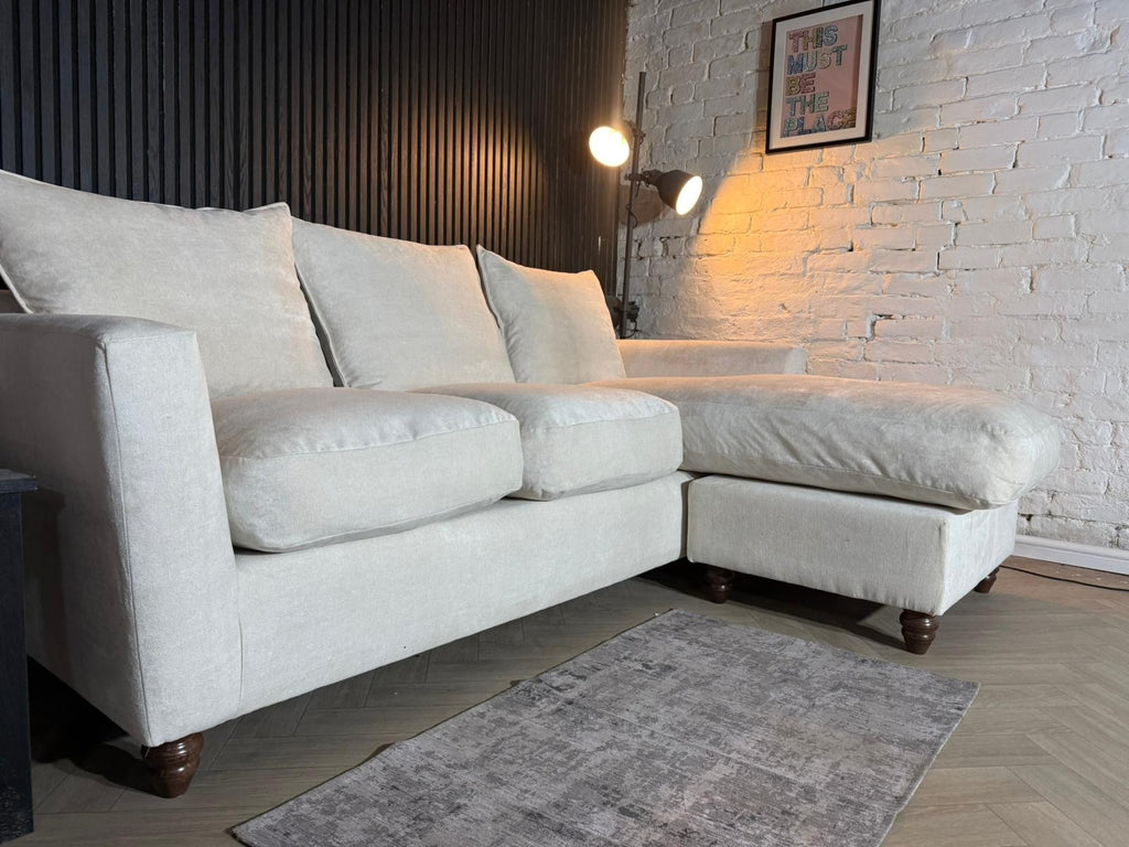 LOAF Atticus Chaise Sofa – Cream Linen