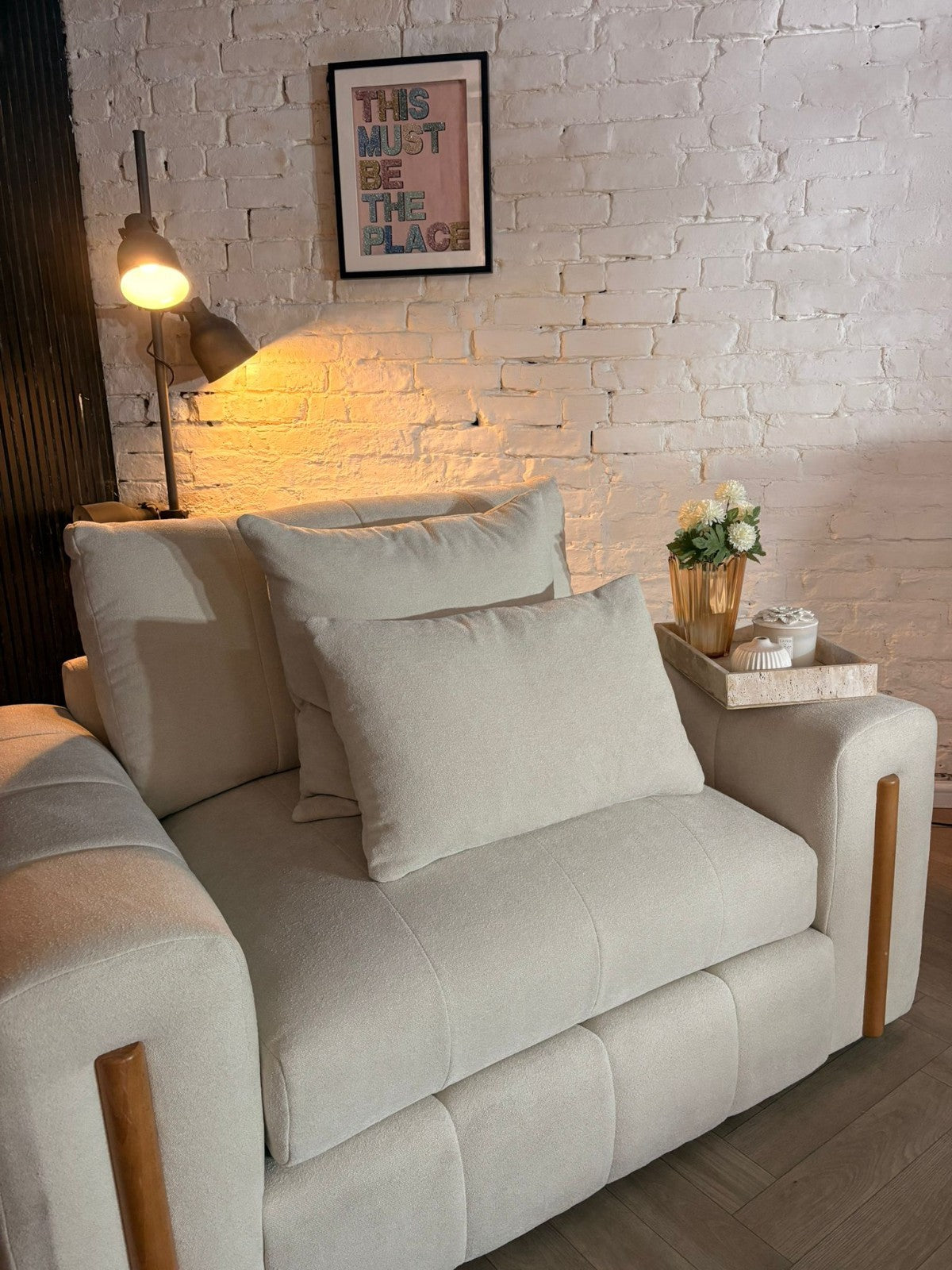 Sofology Soho Bouclé Chair – RRP £959 – £395