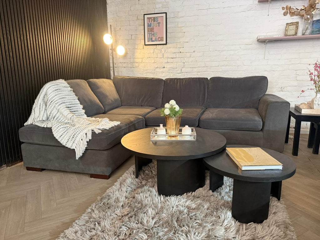 DFS Orka Grey Corner Sofa – RRP £899 | Only £450