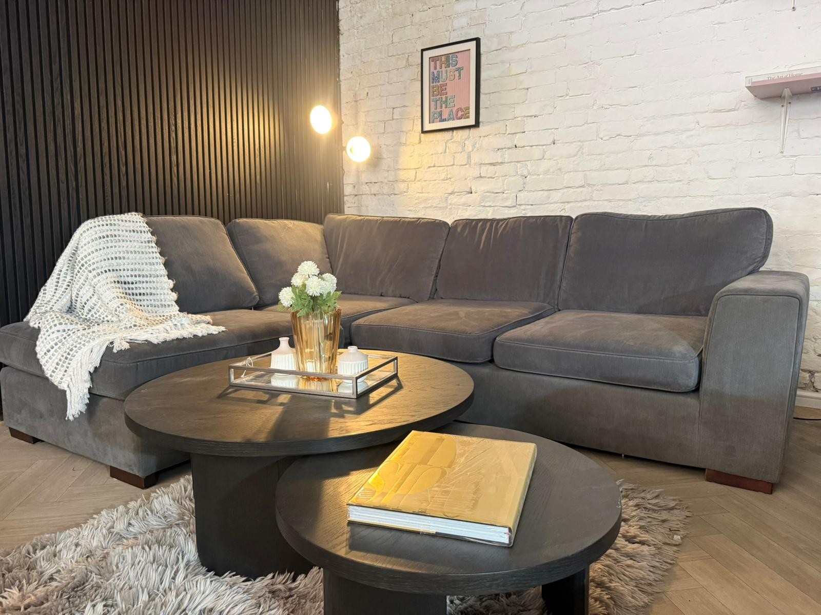 DFS Orka Grey Corner Sofa – RRP £899 | Only £450