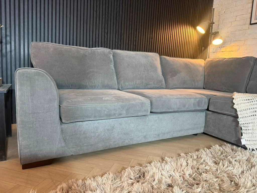 DFS Orka Grey Corner Sofa | RRP £899 | 260 x 190cm