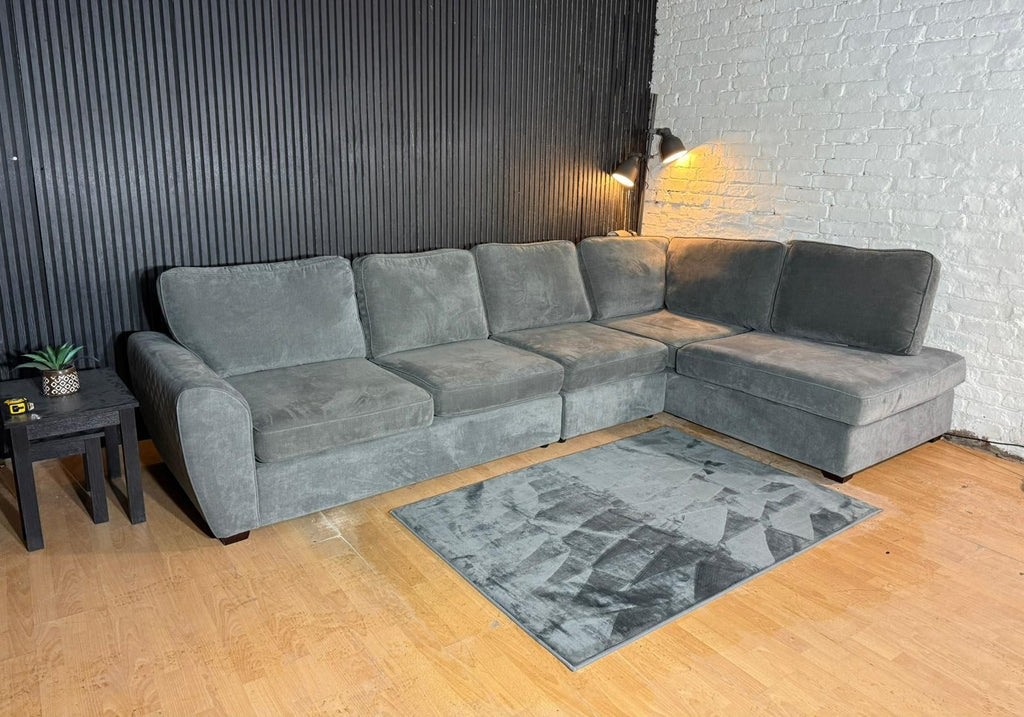 New Stock! High Street Brand DFS Orka Extra Large Corner Sofa – Grey