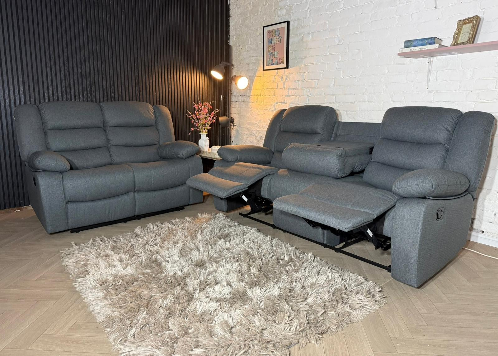 Brand New Condition – SCS 3 + 2 Manual Recliner Sofa Set 😍