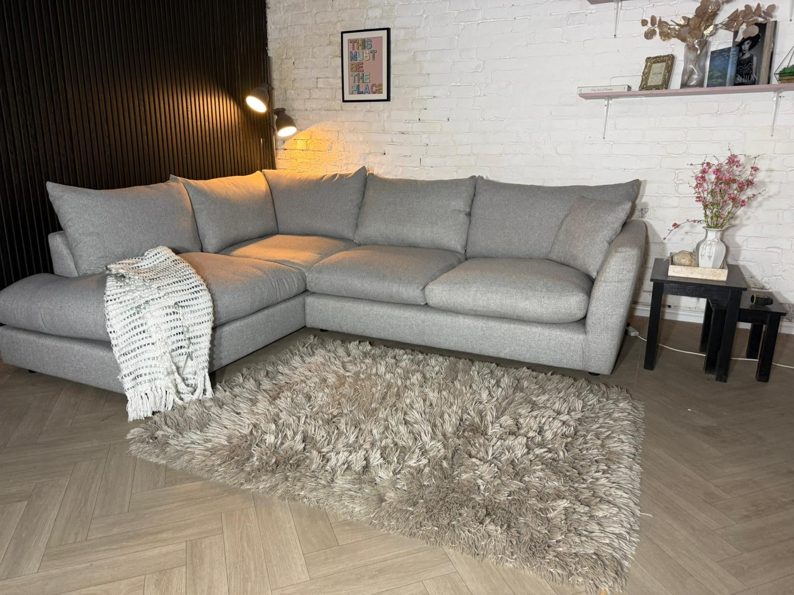 Barker & Stonehouse Corner Sofa – 280cm x 200cm | RRP £2,499 | Our Price £600
