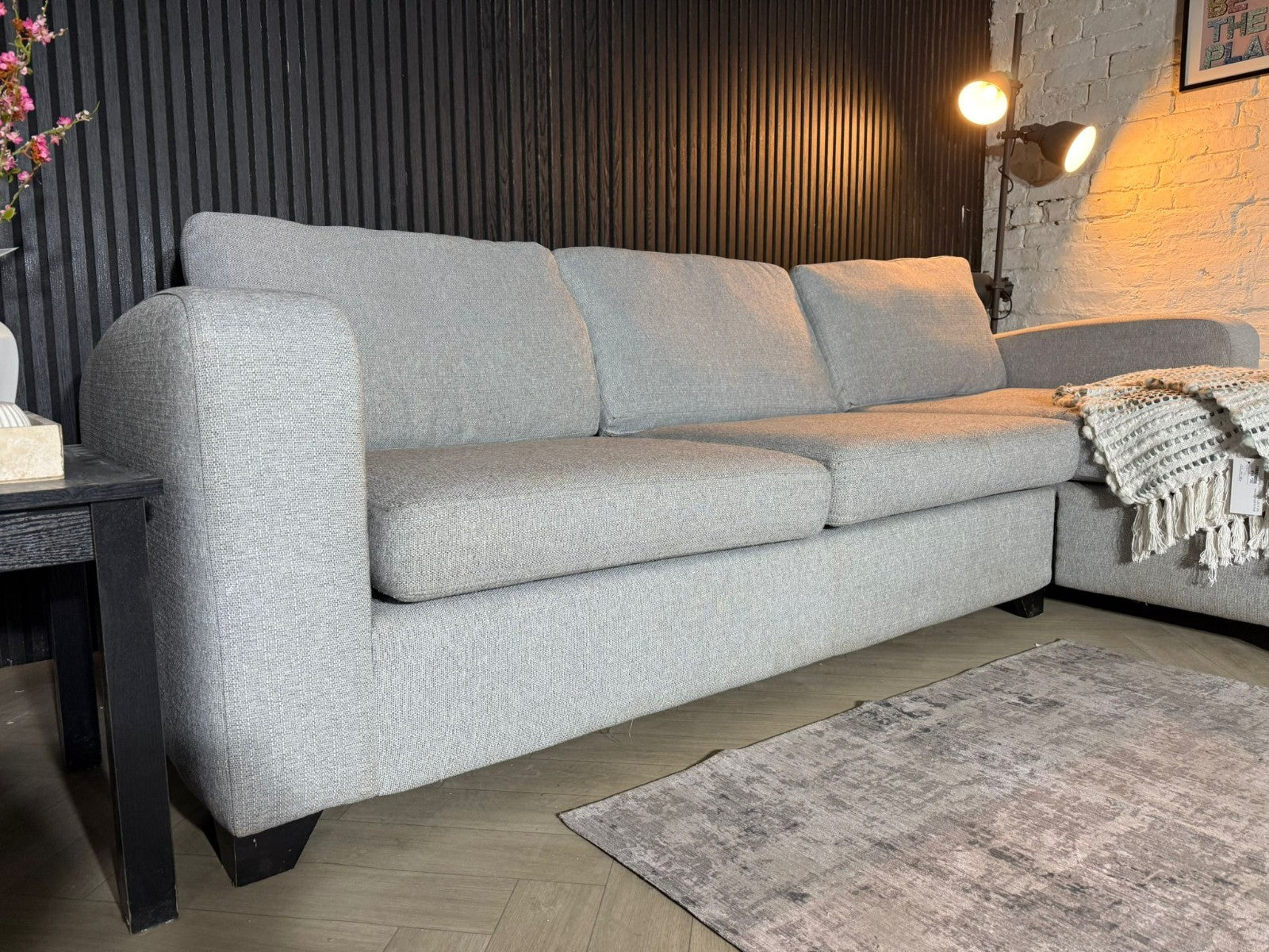 DFS Layla Corner Sofa – Grey