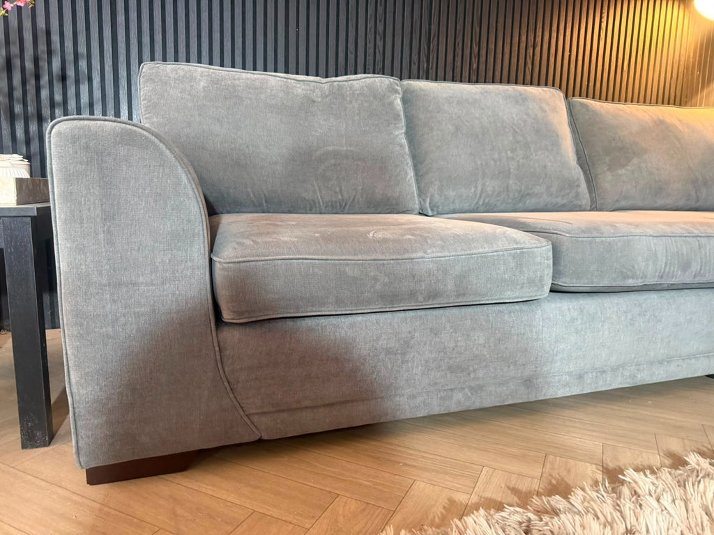 DFS Orka Grey Corner Sofa | RRP £899 | 260 x 190cm