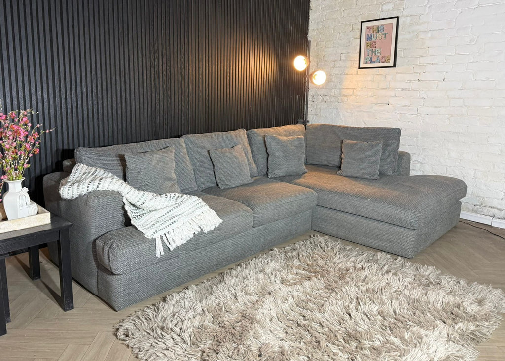 NEXT Stratus Corner Sofa – Grey – RRP £1,599
