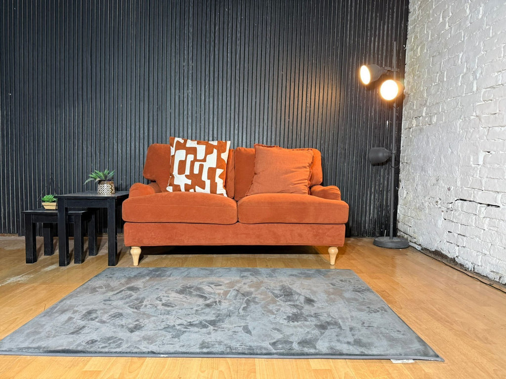 New Stock! HIGH STREET BRAND – DFS Orange 2 Seater Sofa