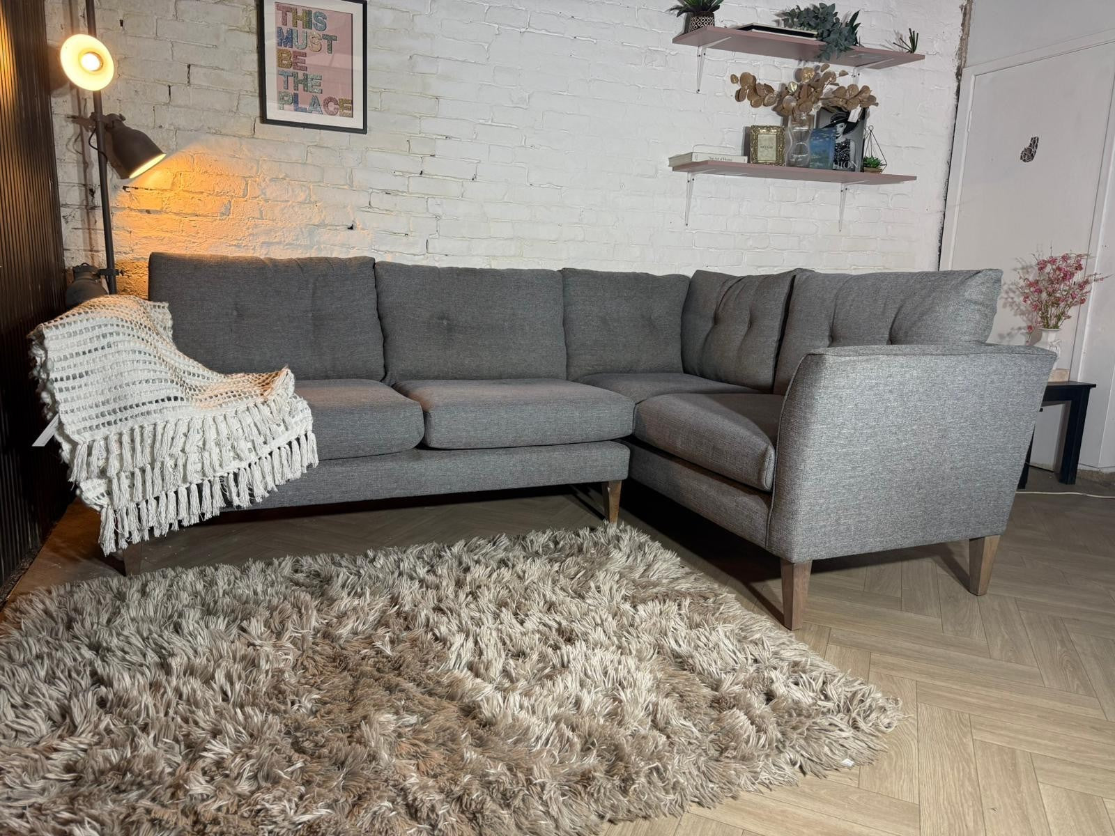 Marks & Spencer Copenhagen Grey Corner Sofa – RRP £1,899