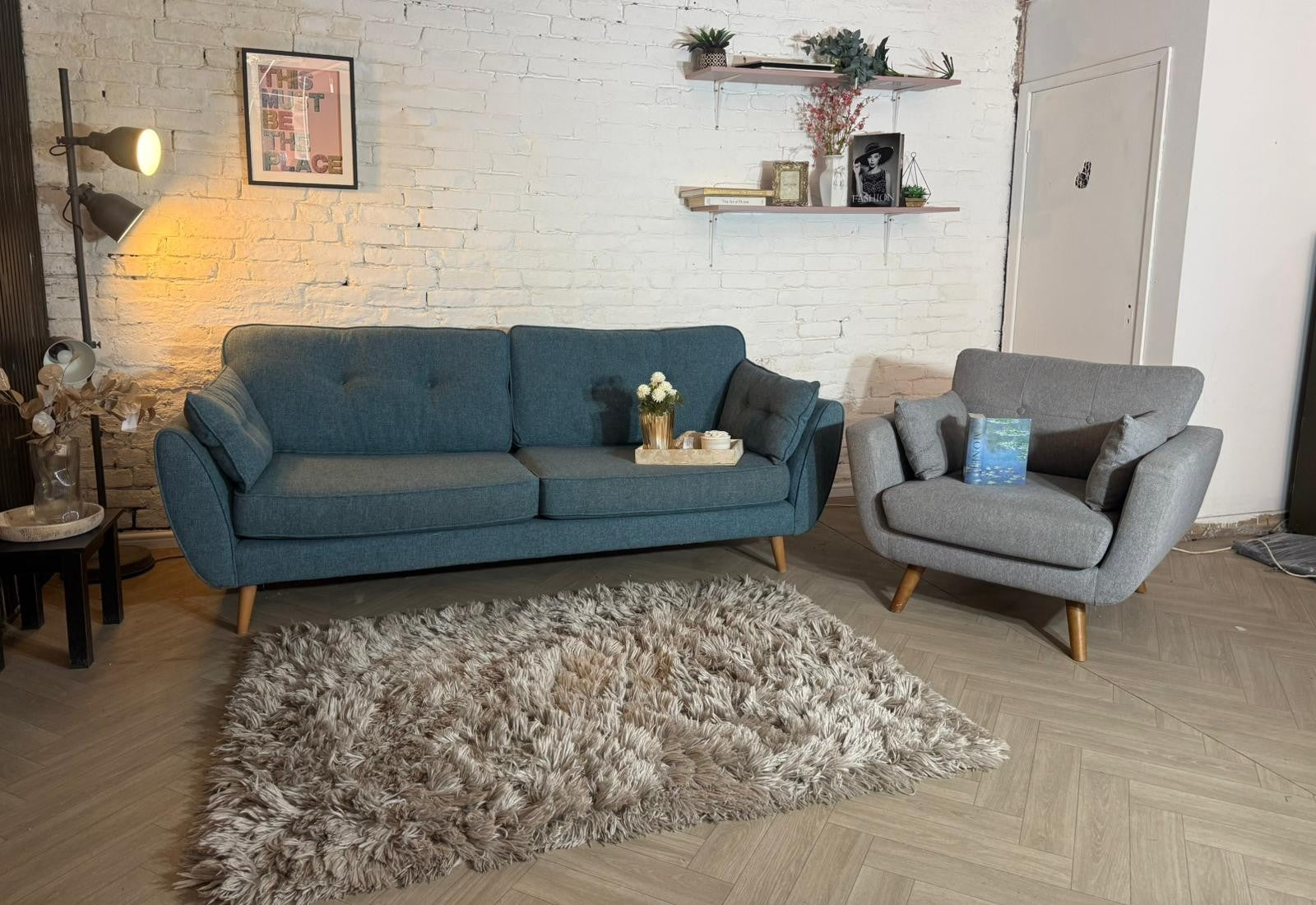 New Stock! DFS x French Connection Sofa & Armchair Set – RRP £1,299