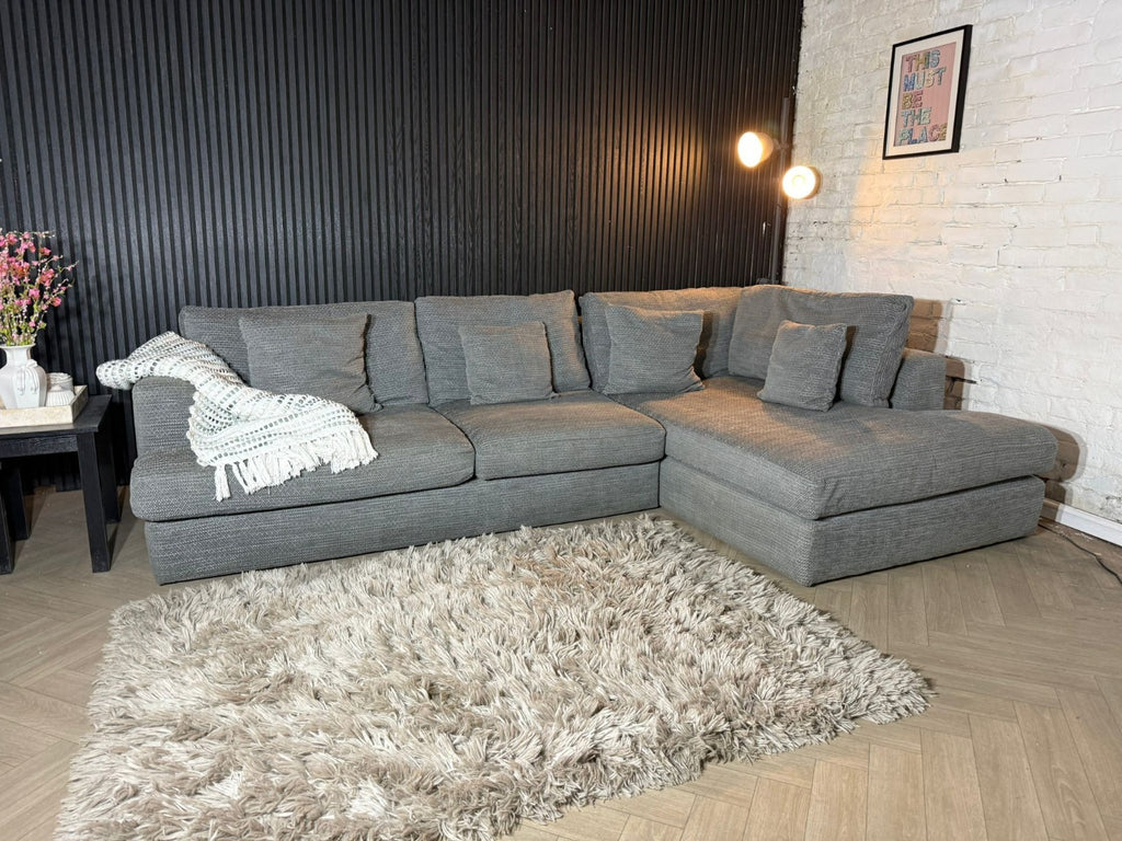NEXT Stratus Corner Sofa – Grey – RRP £1,599