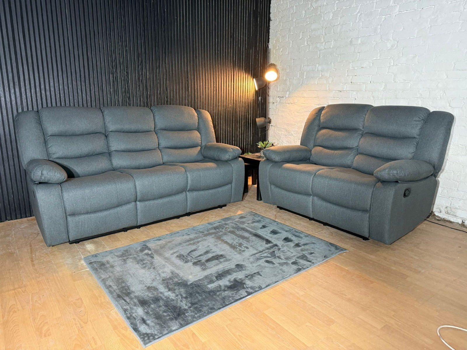 New Stock! HIGH STREET BRAND SCS Sorrento Style 3 + 2 Seater Sofa Set