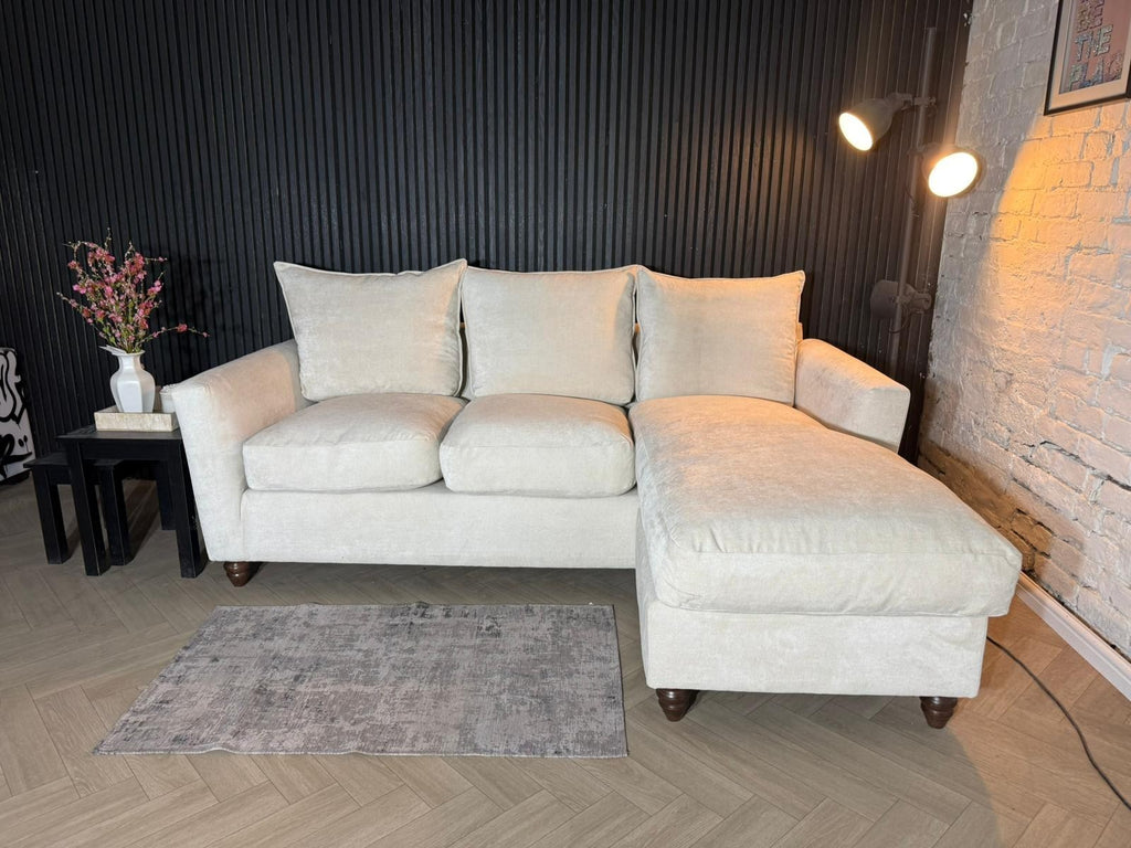 LOAF Atticus Chaise Sofa – Cream Linen