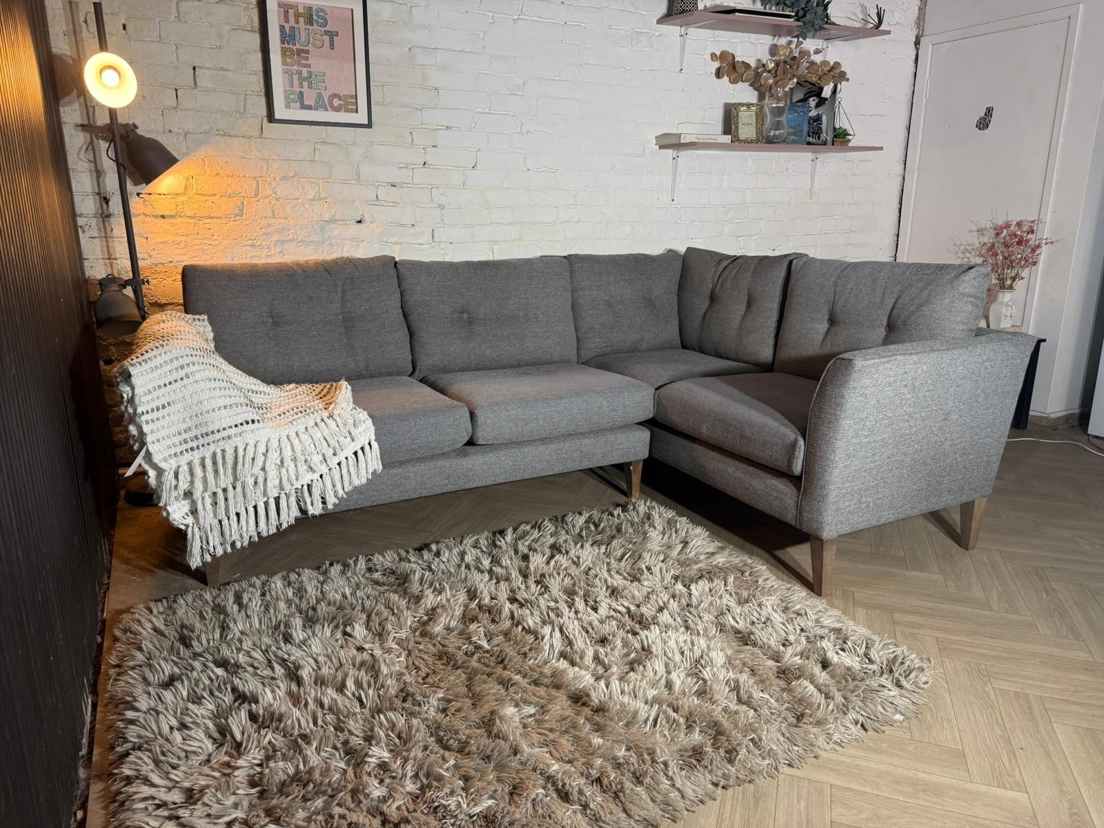 Marks & Spencer Copenhagen Grey Corner Sofa – RRP £1,899
