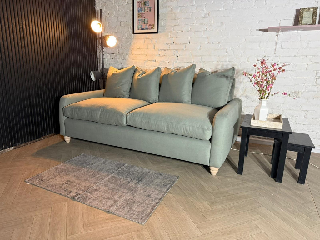 Loaf Floppy Jo 3 Seater Sofa – Mint Tea Green