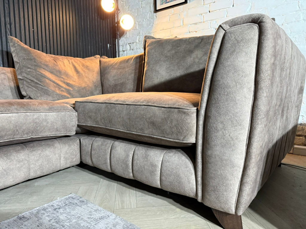 DFS Cherished Corner Sofa + Footstool RRP £2,499