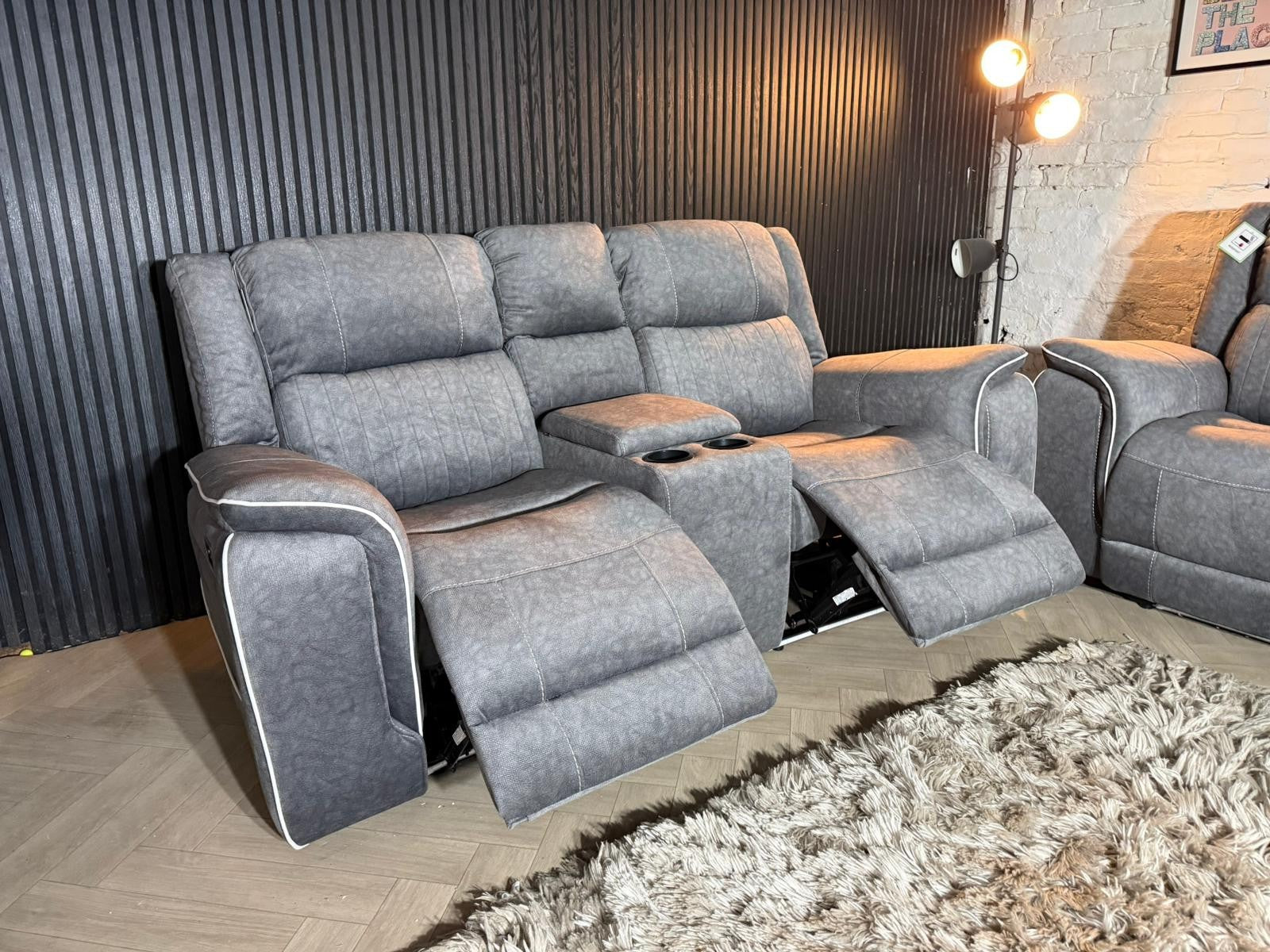 HIGH STREET BRAND SCS Electric 3 + 2 Sofa Set — RRP £1999