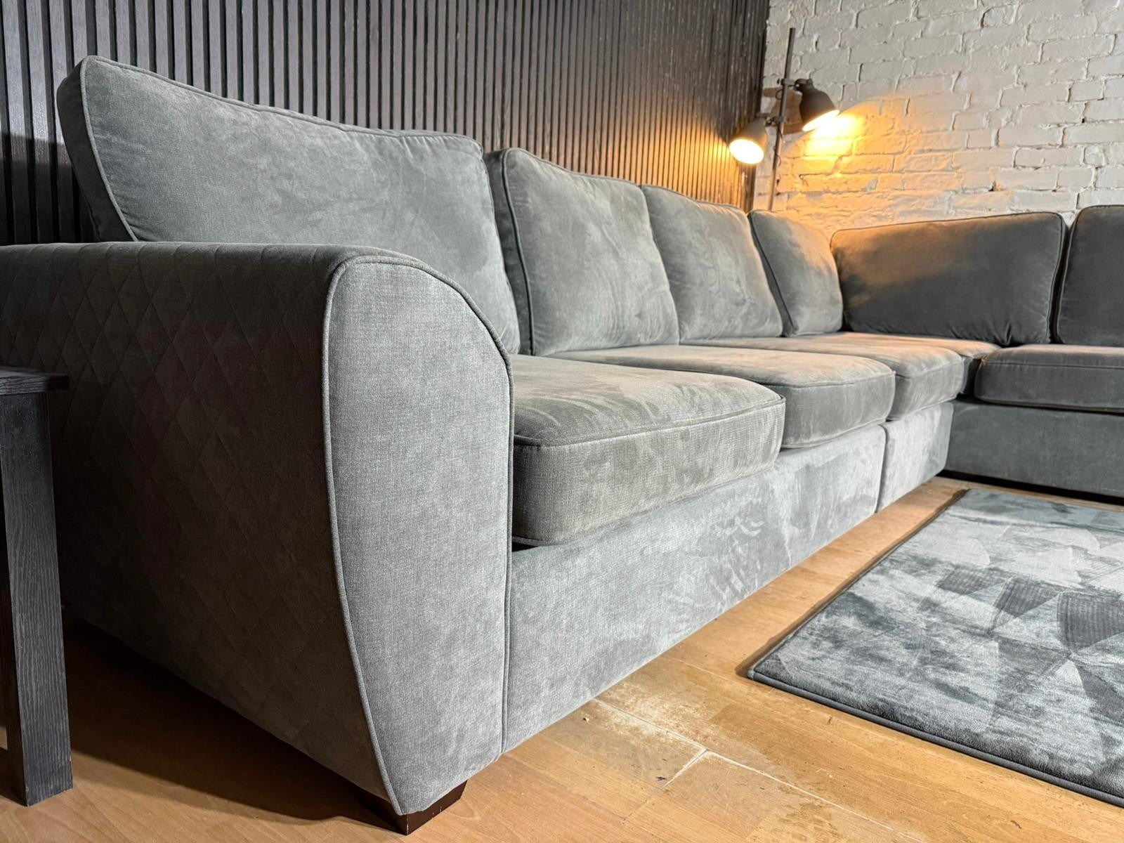 New Stock! High Street Brand DFS Orka Extra Large Corner Sofa – Grey