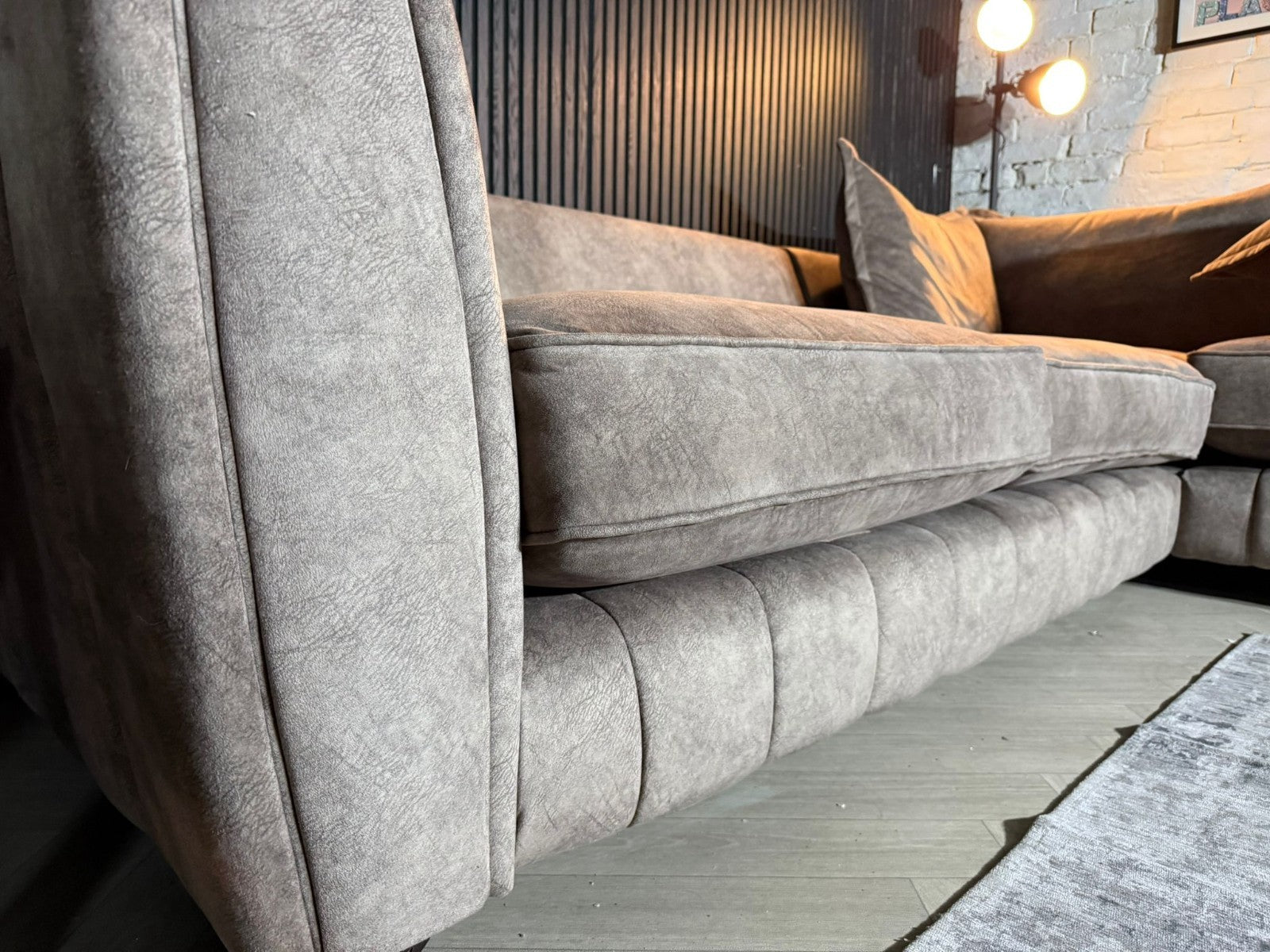 DFS Cherished Corner Sofa + Footstool RRP £2,499